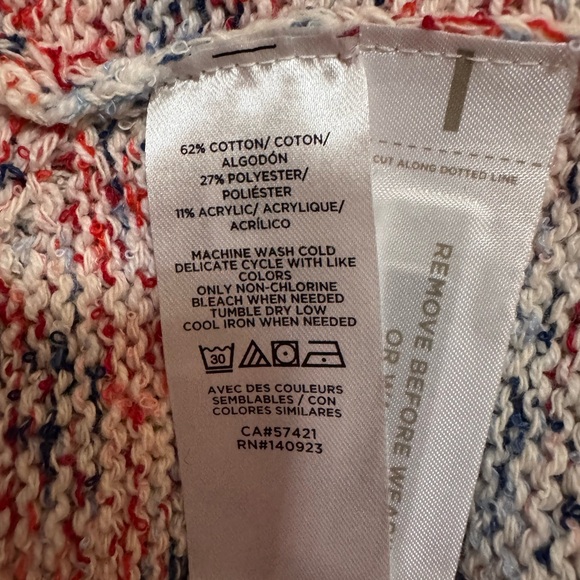 Loft Multicolored Soft Sweater - Picture 3 of 3